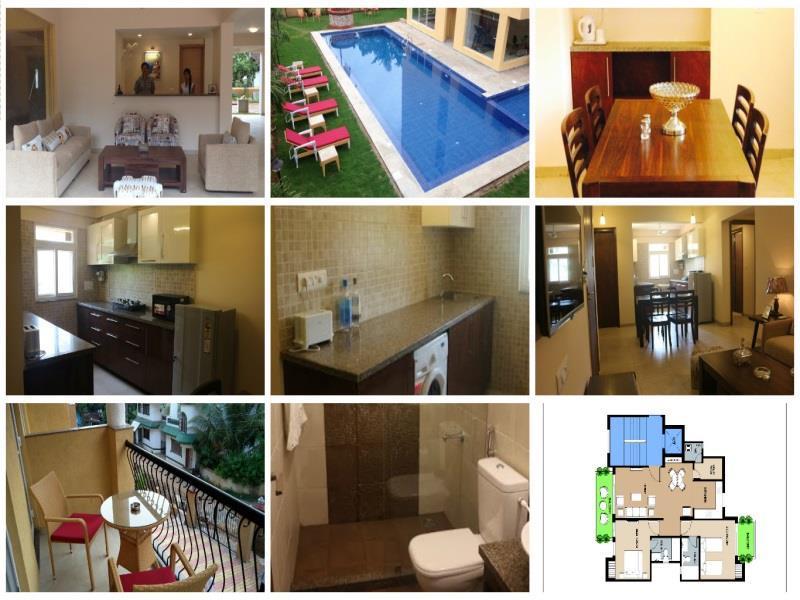 Veera Strand Park Serviced Apartments Calangute Buitenkant foto