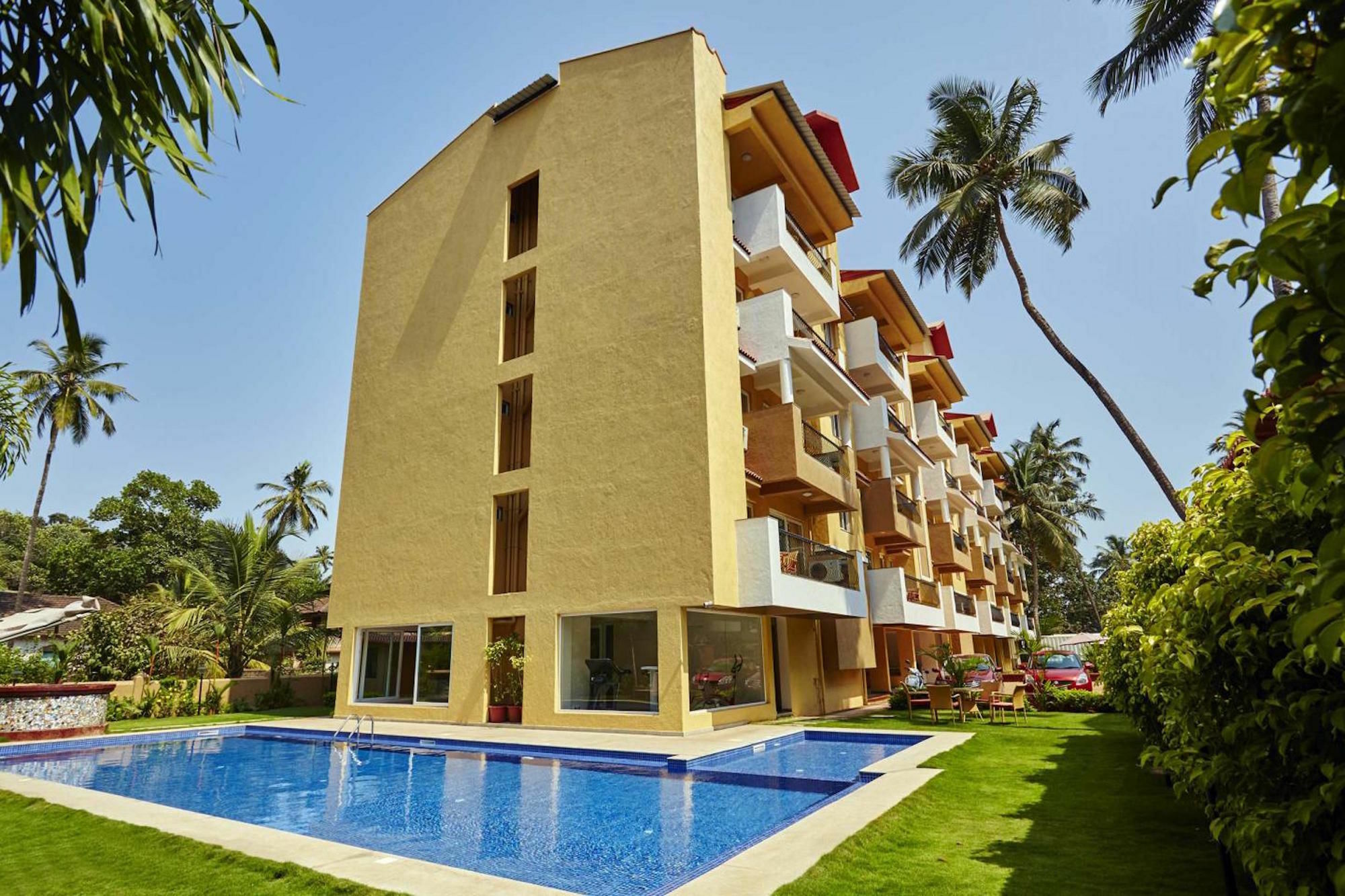Veera Strand Park Serviced Apartments Calangute Buitenkant foto